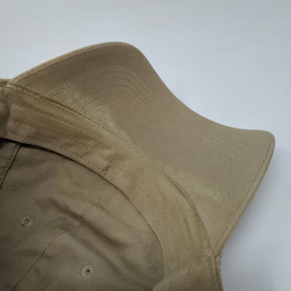 Nike Slideback Hat Tan OSFA Embroidered Adjustable 6 Panel Vent Holes