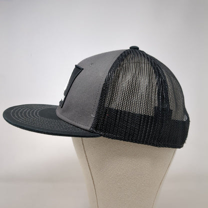 Mission43 Snapback Mesh Back Trucker Hat Black OSFM Colorblock