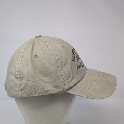 Rope Myers Steer Wrestling Schools Baseball Cap Brown OS Adjustable Headshots