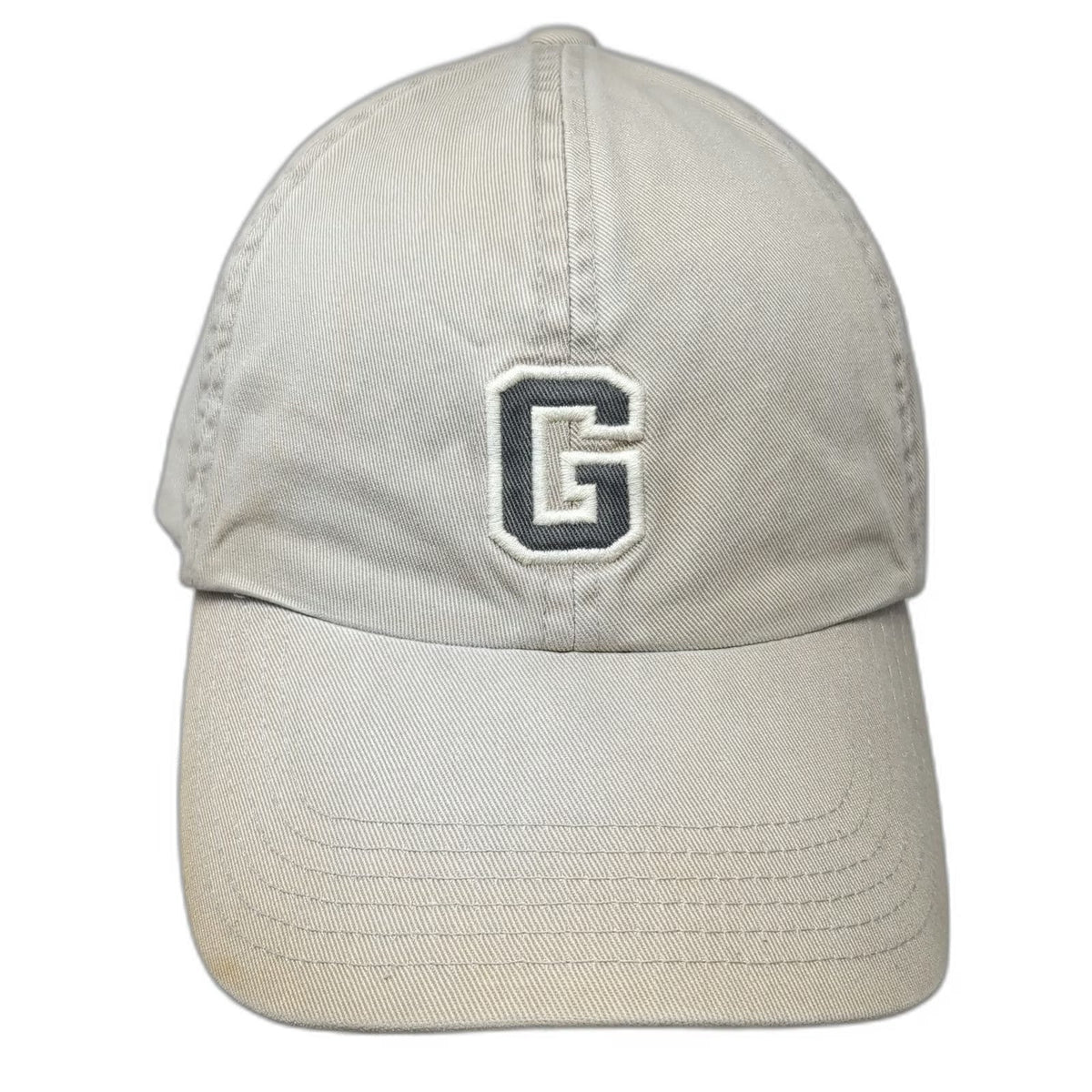 GAP Baseball Cap Beige L Slideback Adjustable Strap Embroidered Letter G hat