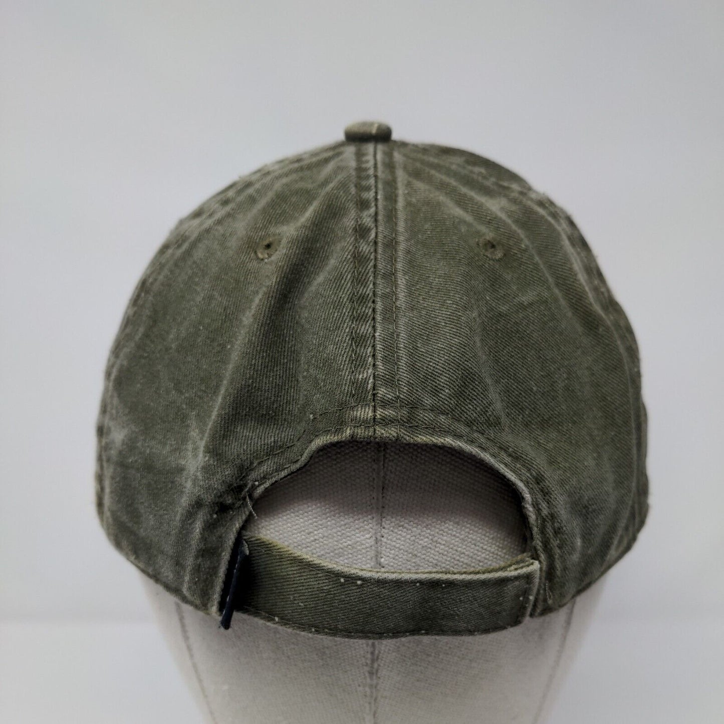 Leaven Worth Washington Strapback Hat Green OS Adjustable Embroidered Ouray