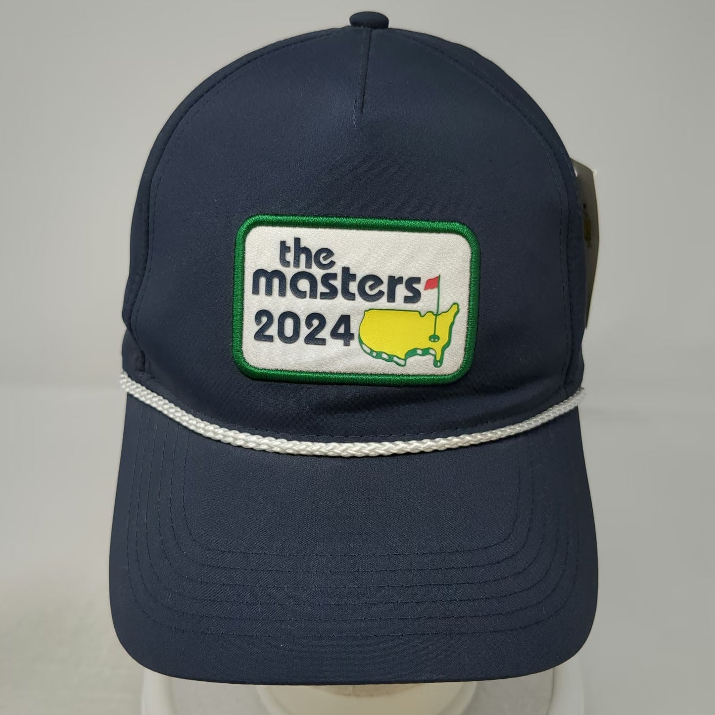 Ahead 5 Panel Blue One Size Hat Masters 2024 Golf Rope Snapback Cap Tournament
