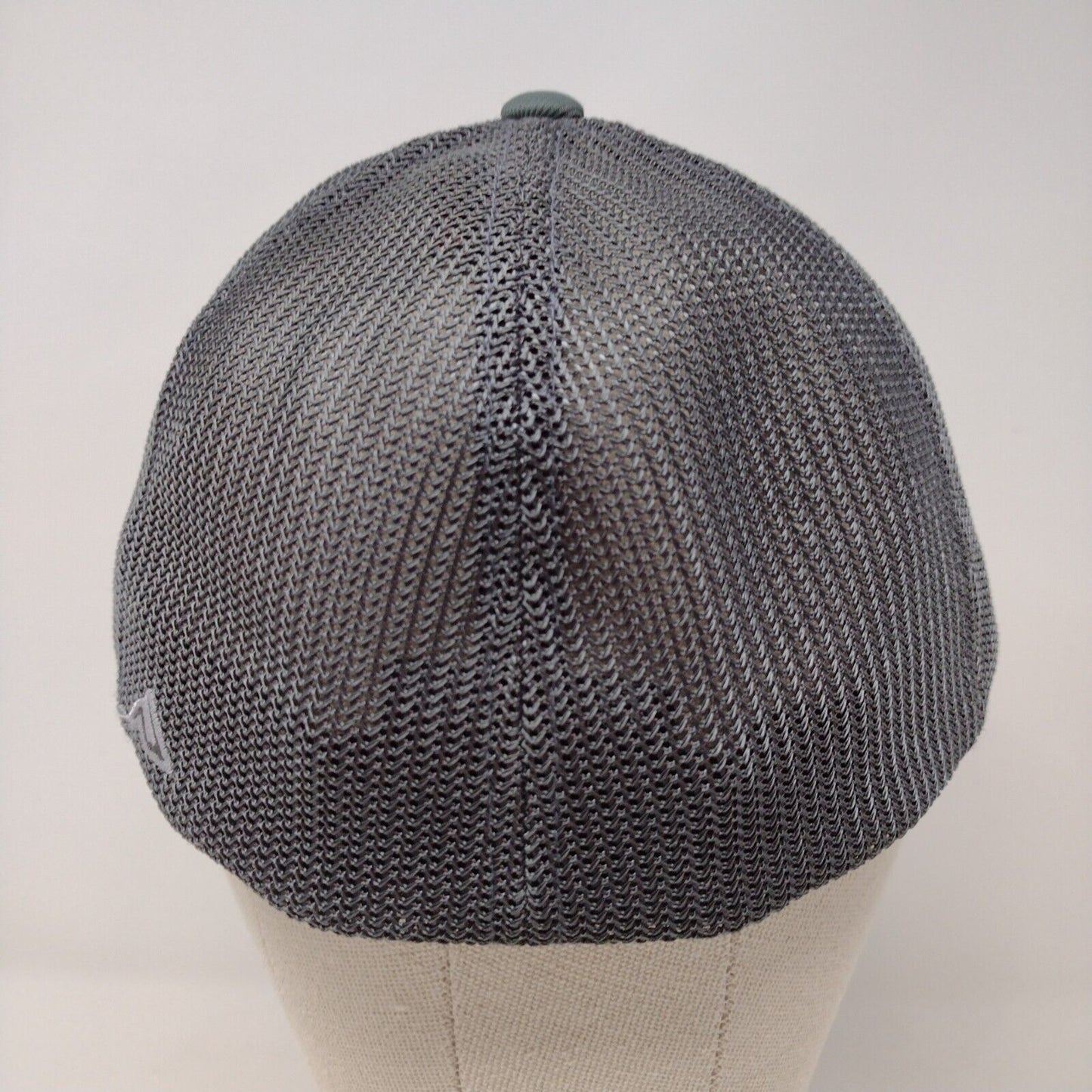 N Boise Fitted Mesh Back Trucker Hat Gray 7 3/8-8 Pacific Headwear