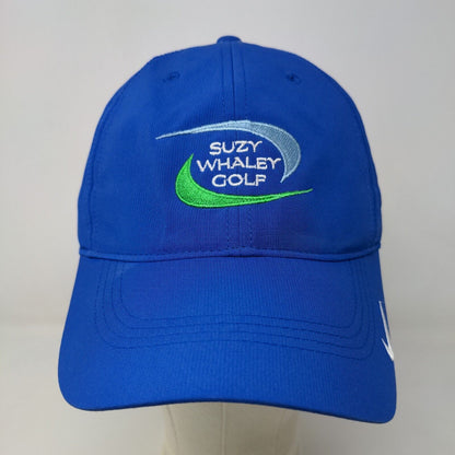 Nike Men's Strapback Hat Blue Size OSFM Embroidered Suzy Whaley Golf Logo