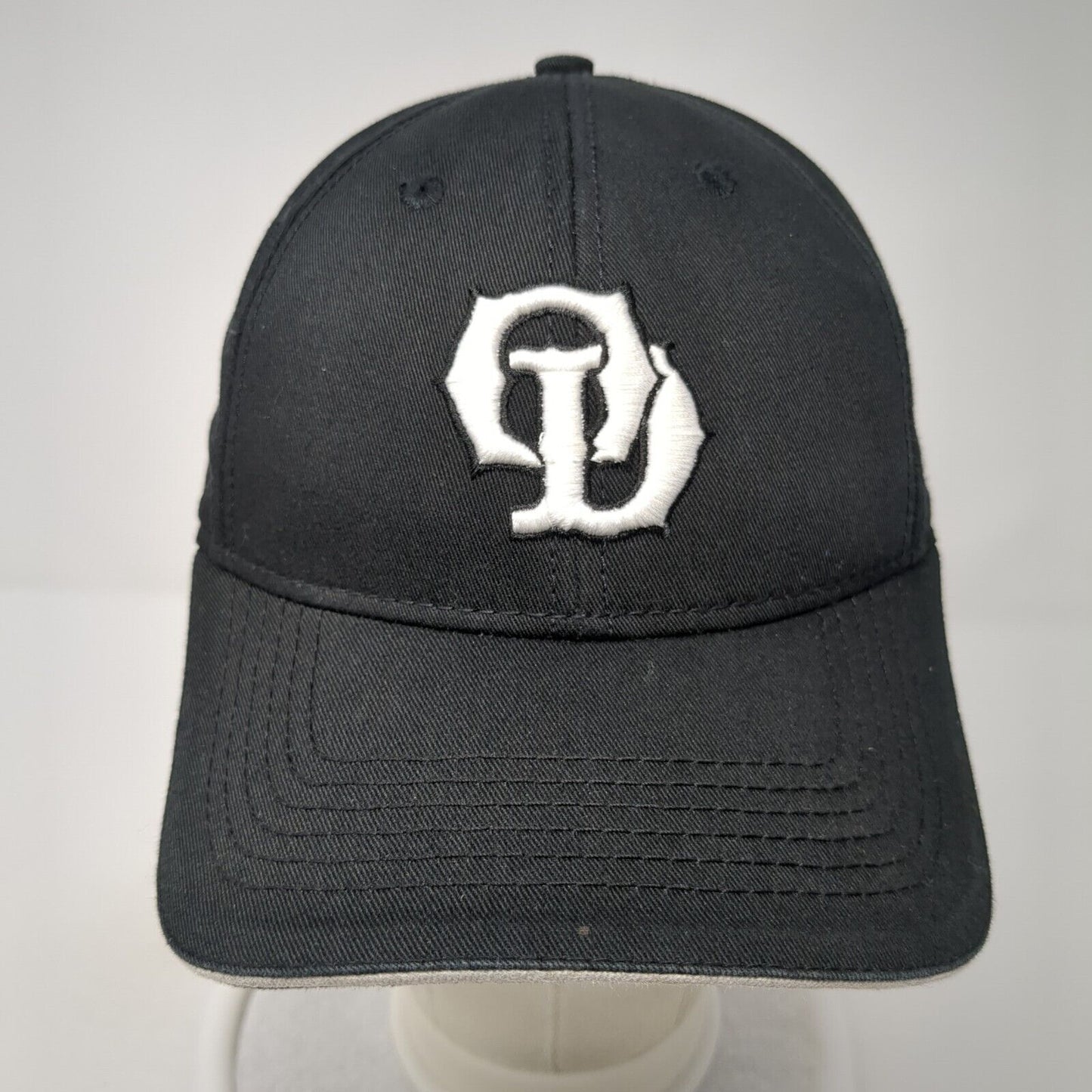 Old Dominion Freight Line Strapback Hat Black One Size Adjustable