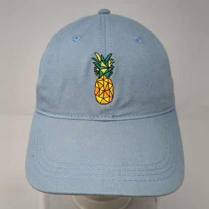 The Happy Sea Slideback Hat Blue OS Adjustable Embroidered Authentic Pigment