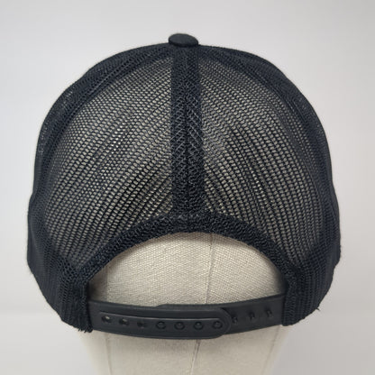 Holmes Auto & Custom Est 2003 Snapback Trucker Hat Black OS Mesh Back Yupoong