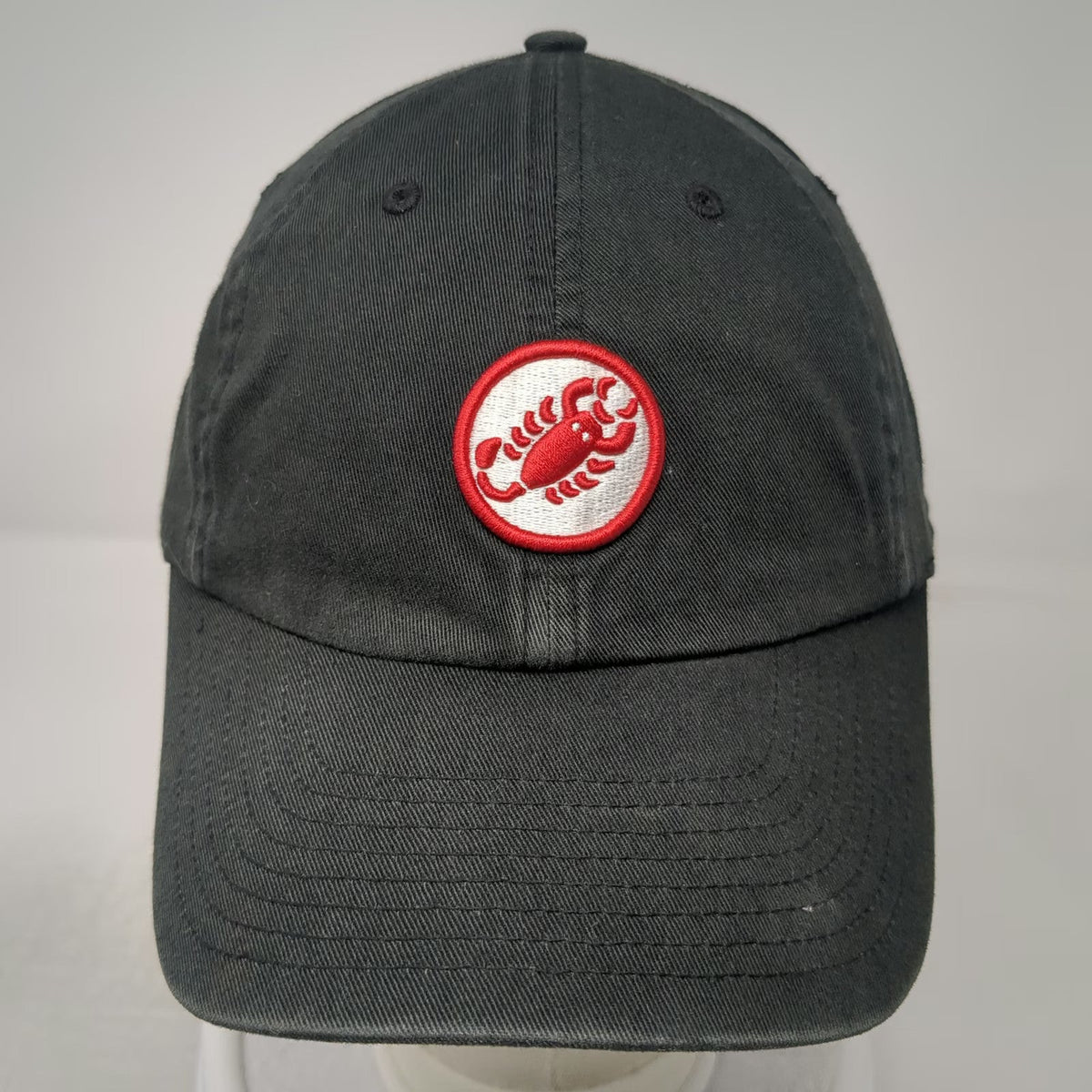 Castelli Baseball Cap Black One Size Slideback Scorpion Italian Flag Hat
