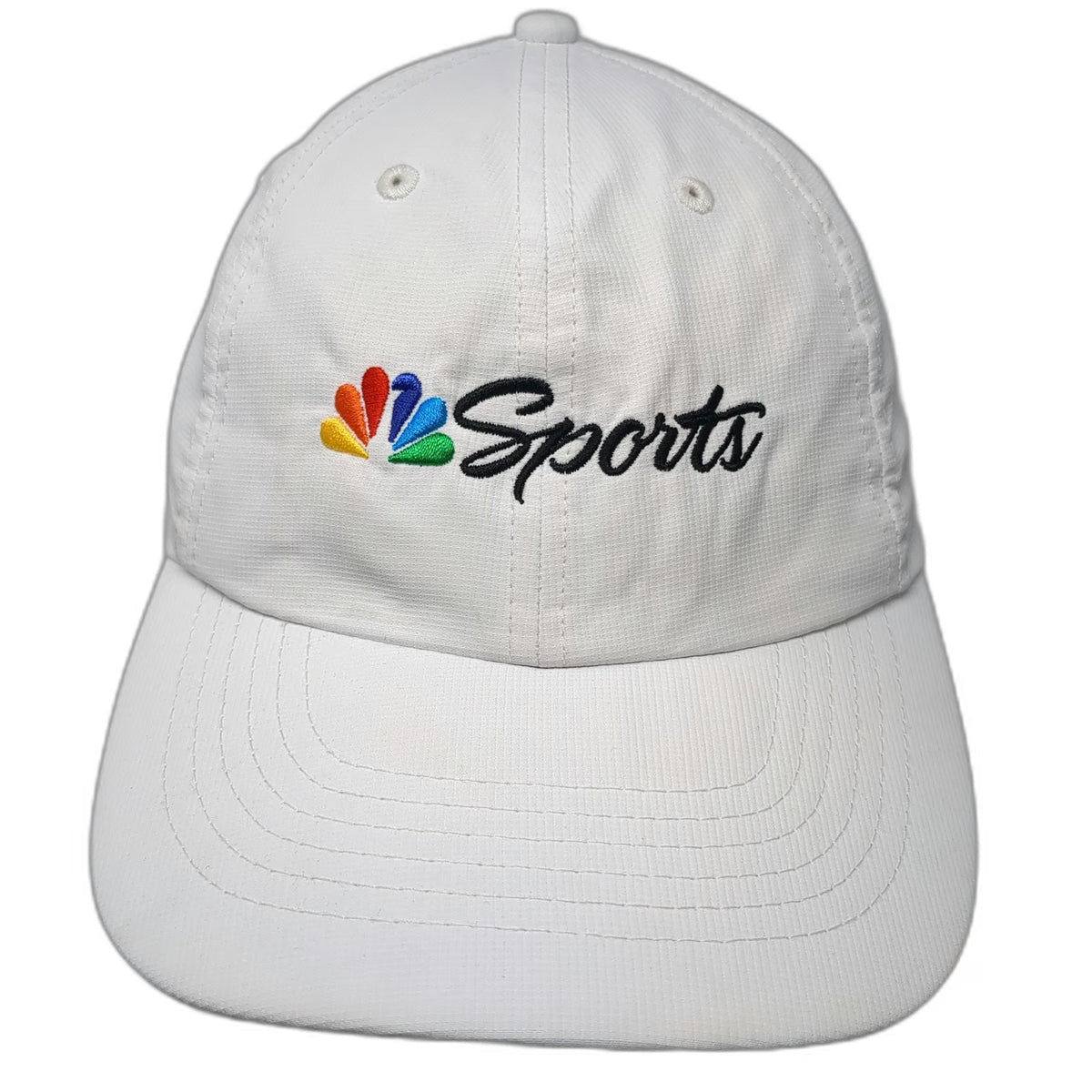 Imperial NBC Sports Logo Hat Baseball Cap White OS Recycled Polyester Strapback