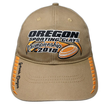 Excel Sportswear Baseball Cap Brown One Size Oregon Sporting Clays 2018 Hat