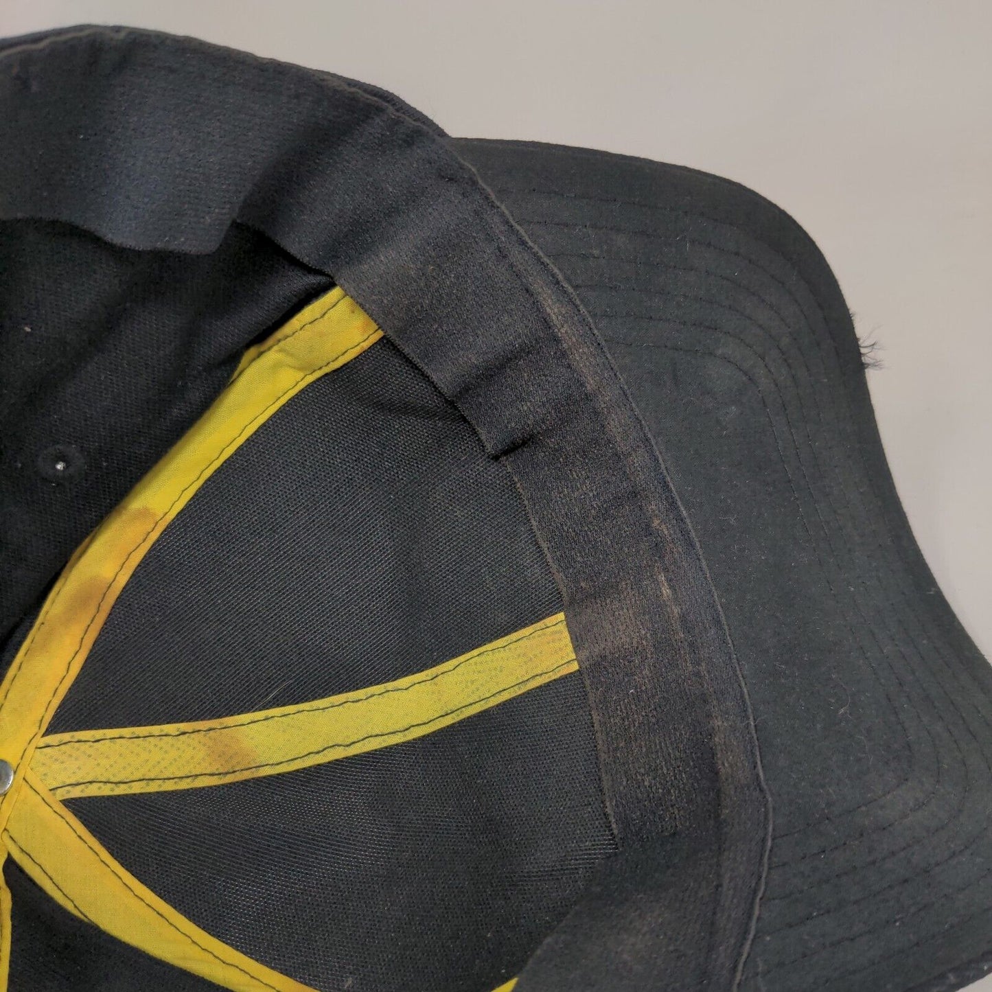 Batman Fitted Hat Black OSFM Embroidered Vented Holes 6 Panel DC Comics