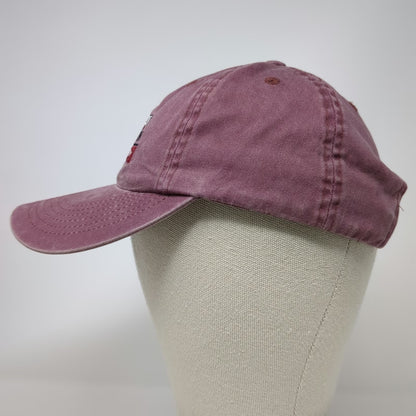 Port Authority Baseball Cap Red One Size Sawtooth Physical Therapy Slideback hat