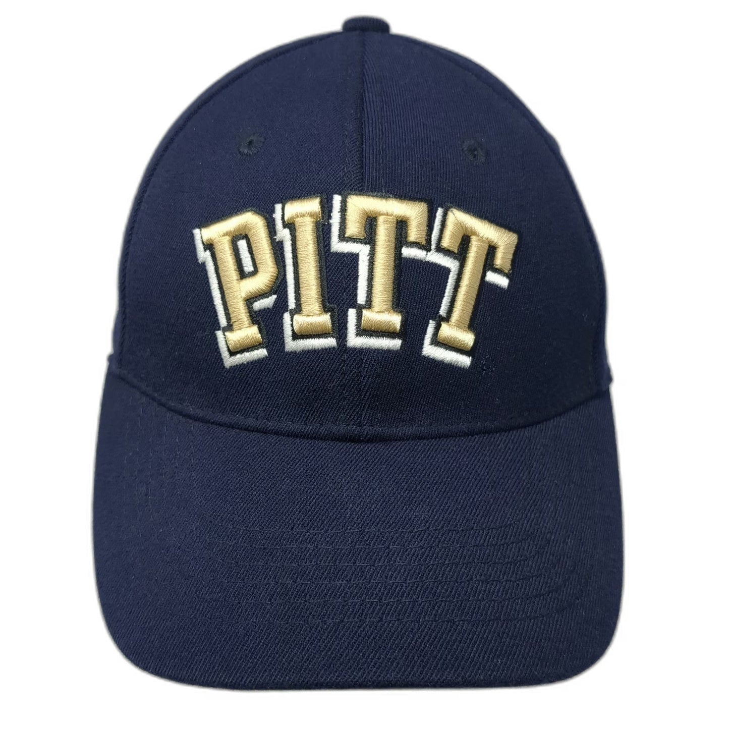 Top of the World Pittsburgh Panthers NCAA Cap Blue M Stretch Fit One-Fit Hat