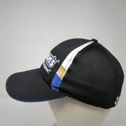 Aaron's Dream Machine Straoback Trucker Hat Black One Size Mesh Chase Authentics