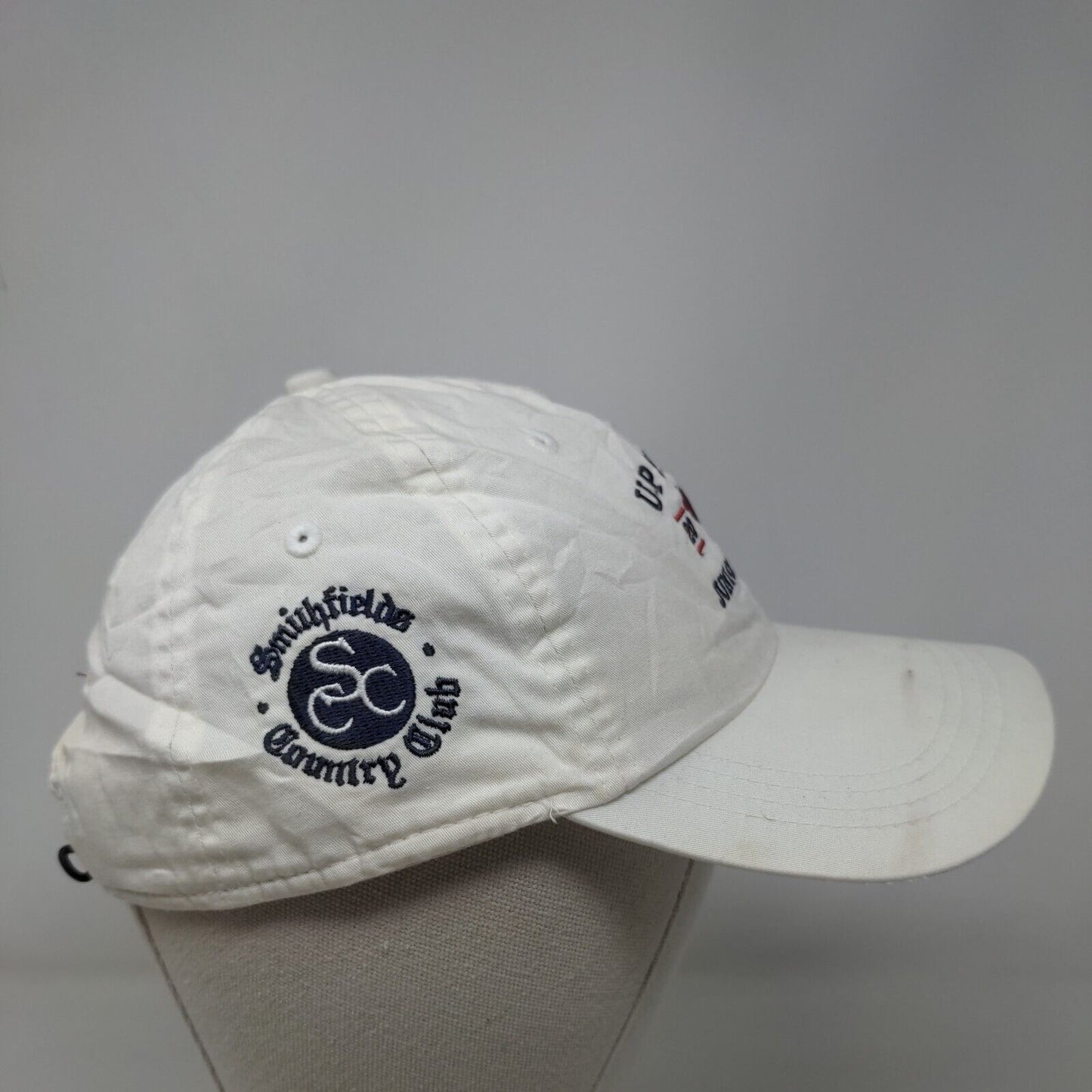 Upstate 2015 Junior Classic Strapback Hat White Extreme Fit Ahead Lightweight