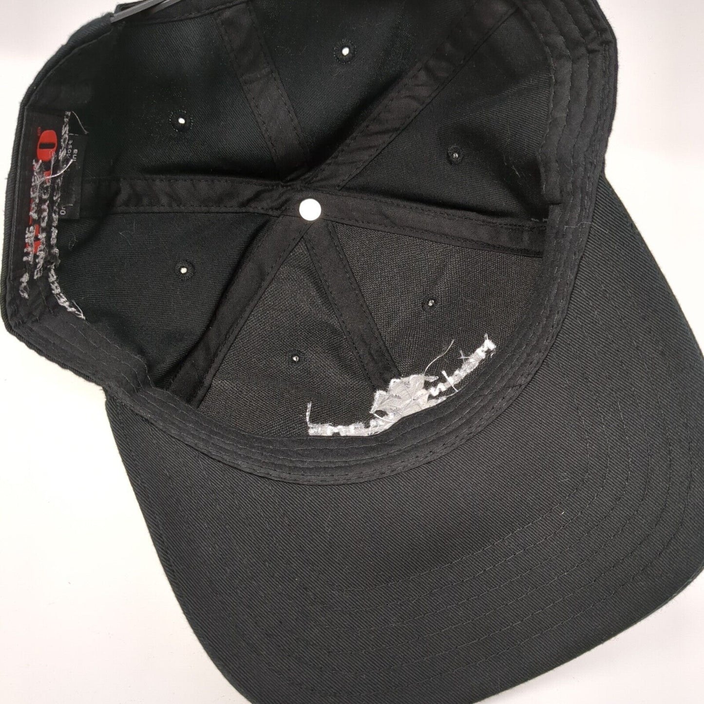 Mount Adams Fruit Snapback Hat Black One Size Embroidered 6 Panel Otto