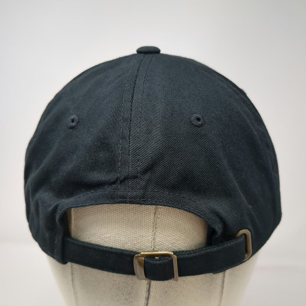 Yupoong Baseball Cap Black White One Size Slideback Clouds Embroidery Cotton Hat
