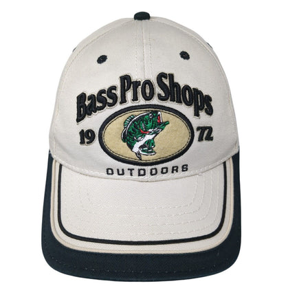 Bass Pro Shops Outdoors 1972 Slideback Hat Tan One Size Embroidered