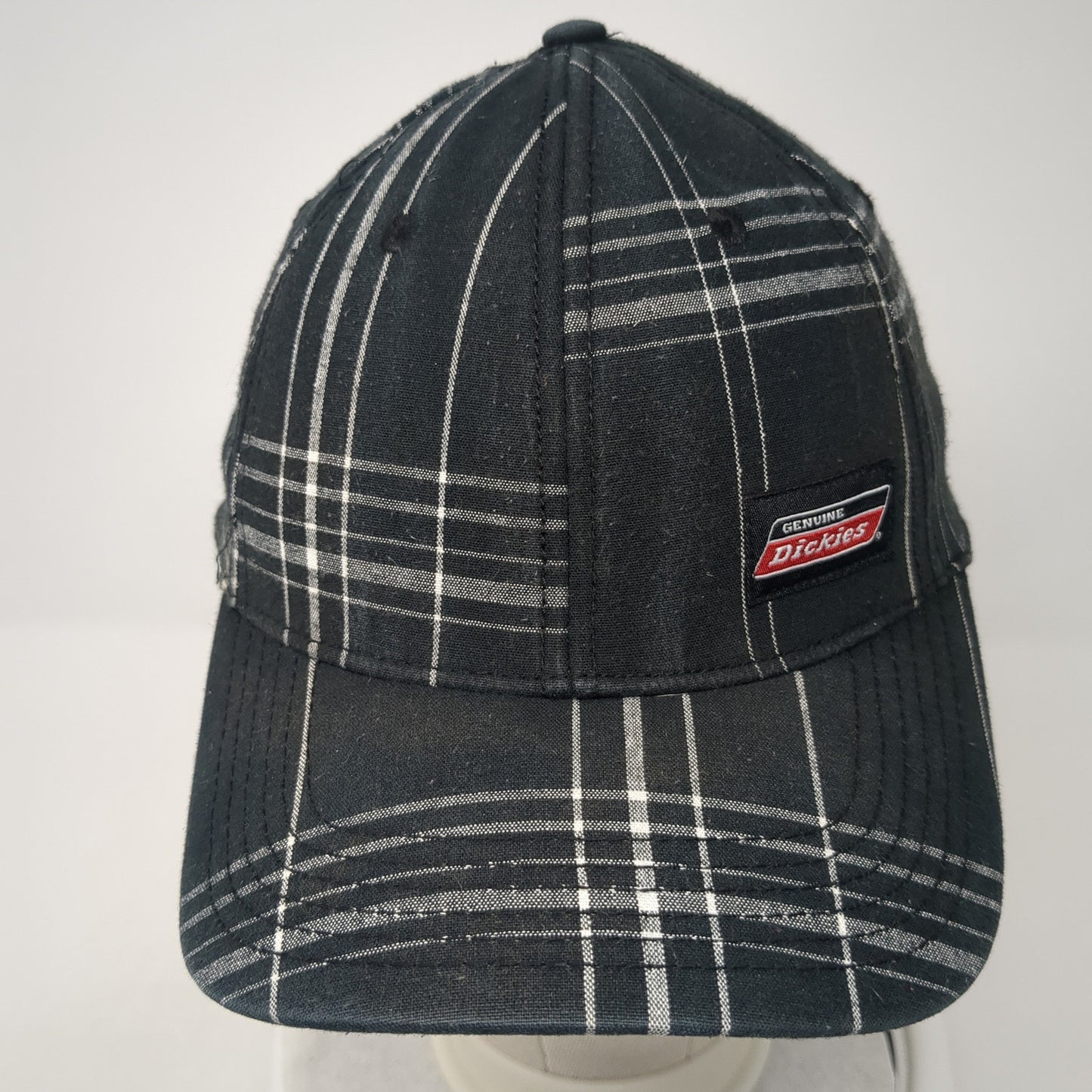 Genuine Dickies Fitted Baseball Cap Multicolor One Size Adjustable Plaid