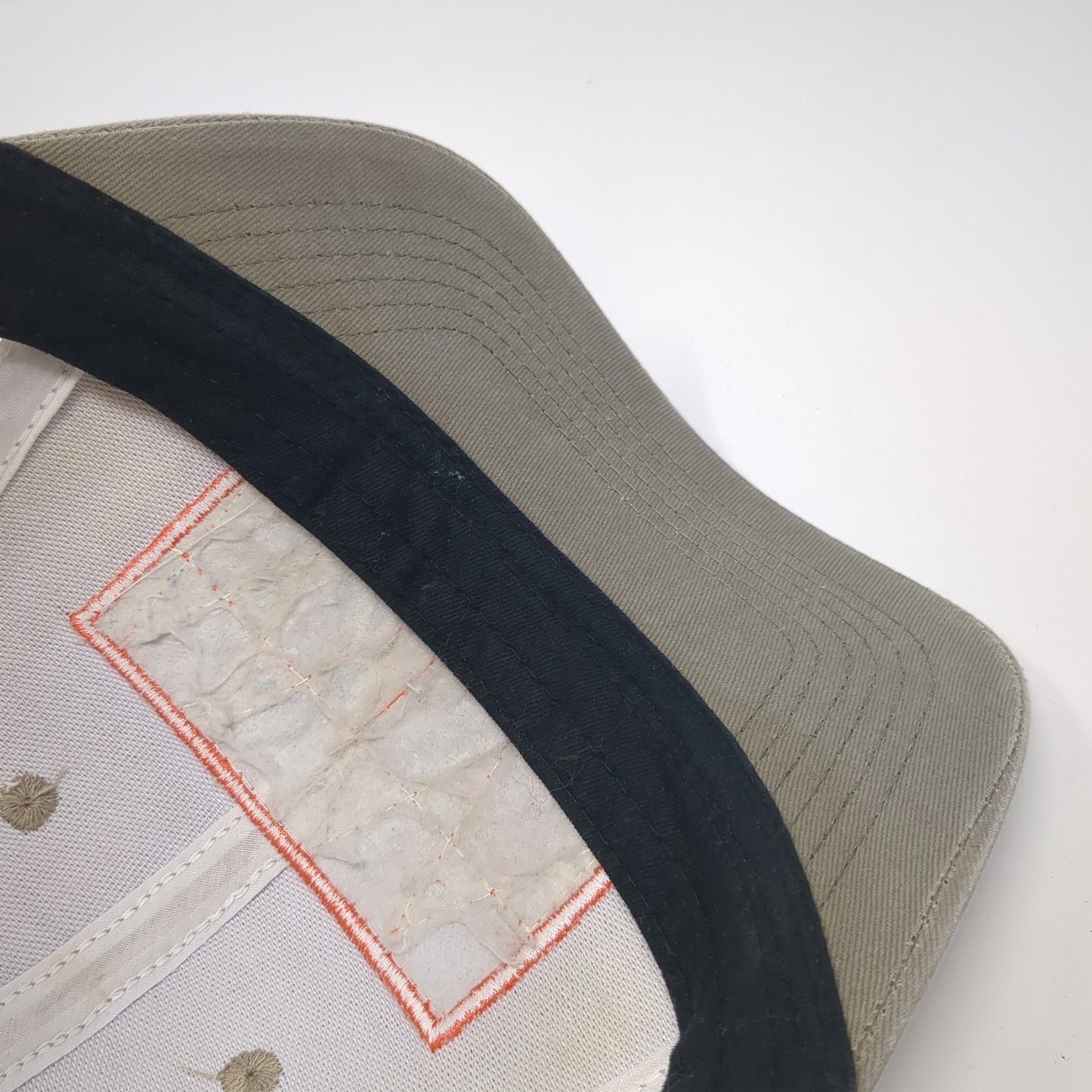 Fish Patch Snapback Trucker Hat Brown One Size Mesh Back Outdoor Cap