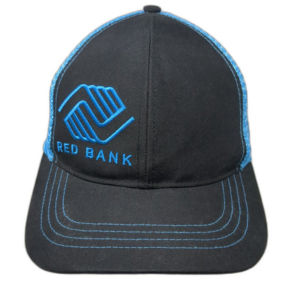 Boco Gear Trucker Hat Black One Size Mesh Back Snapback Red Bank NJ Club Logo