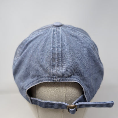 Dog Mom Slideback Hat Blue OSFM Adjustable Embroidered David And Young Cotton