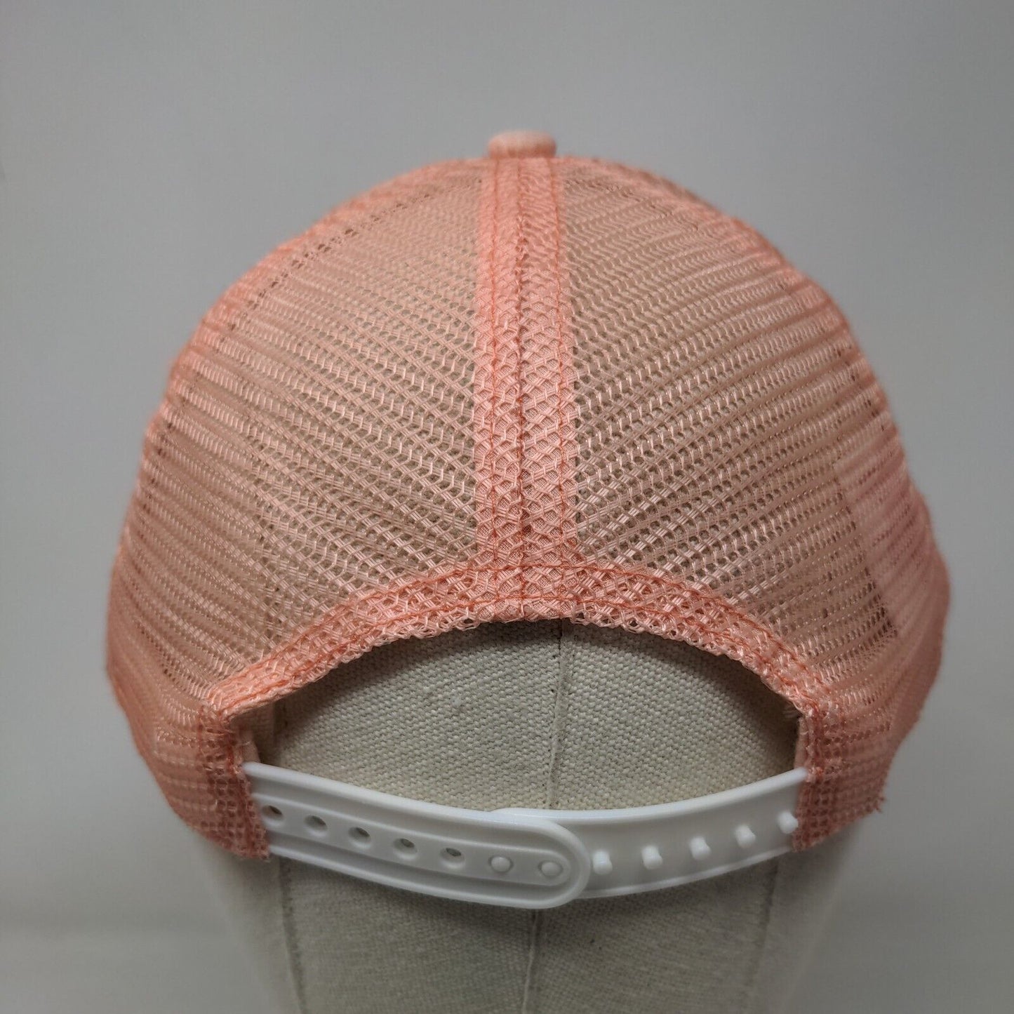 Maybe I'm A Mermaid Snapback Trucker Hat Pink One Size Mesh Back 5 Panel