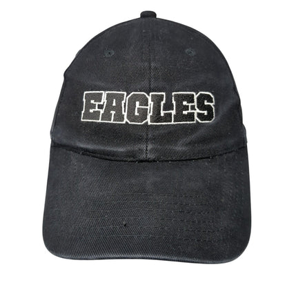 Eagles 2002 Strapback Hat Black One Size Adjustable Embroidered 6 Panel