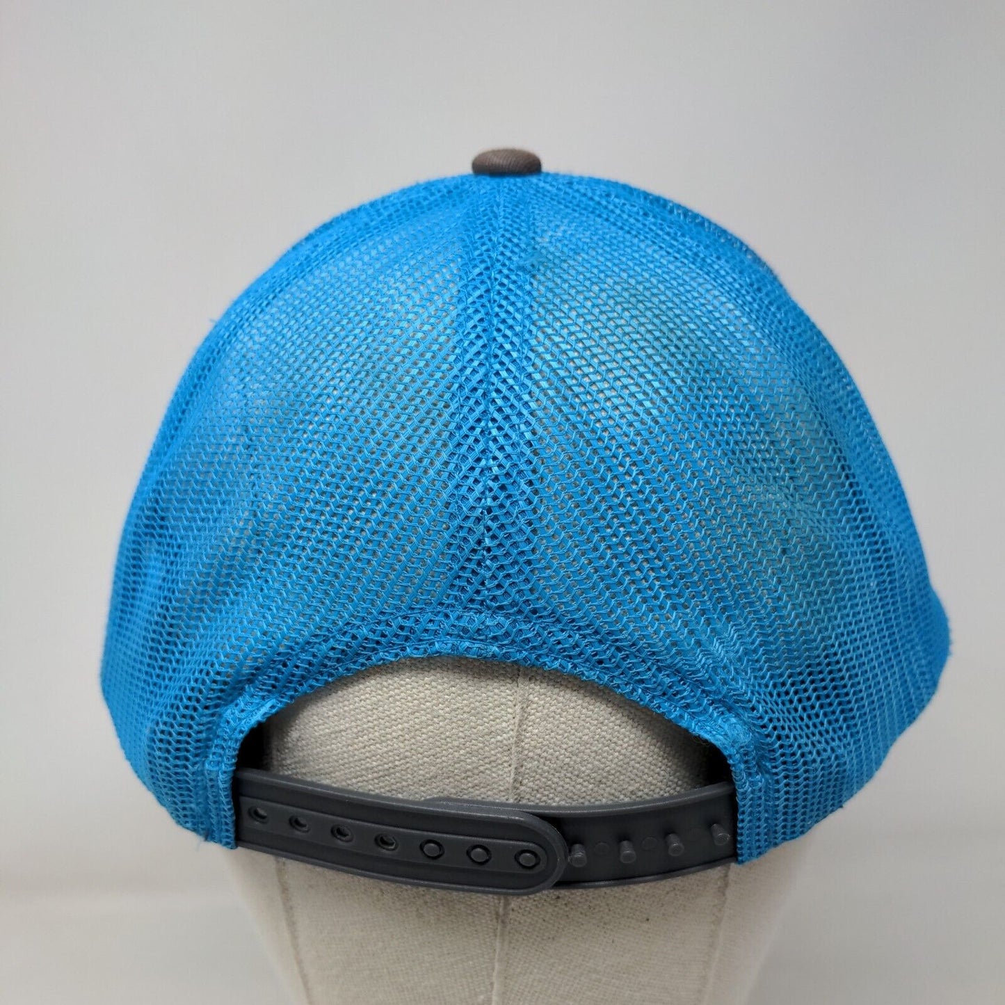 Letter M Snapback Mesh Back Trucker Hat Multi One Size Colorblock