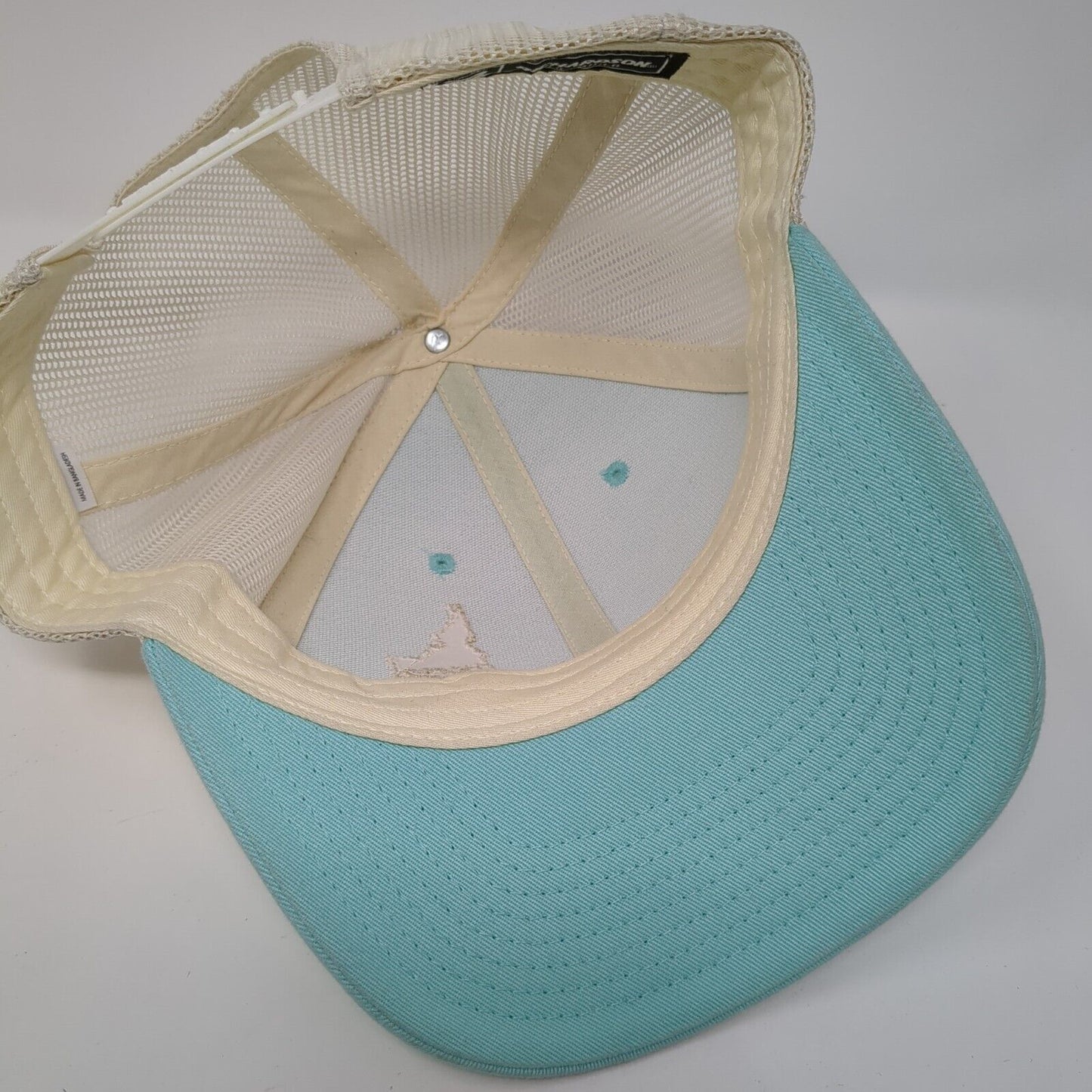 Home Idaho Snapback Trucker Hat Blue M/L Adjustable Mesh Embroidered Richardson