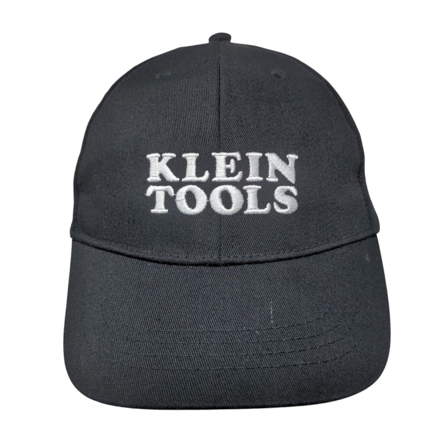 Klein Tools Lowe's Pro Strapback Hat Black OS Adjustable Embroidered 6 Panel