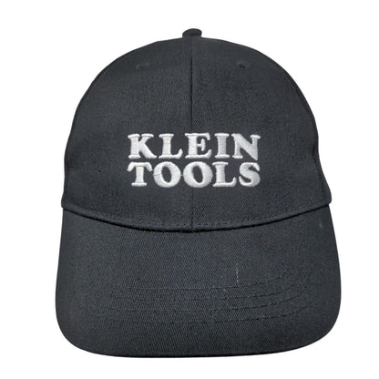 Klein Tools Lowe's Pro Strapback Hat Black OS Adjustable Embroidered 6 Panel