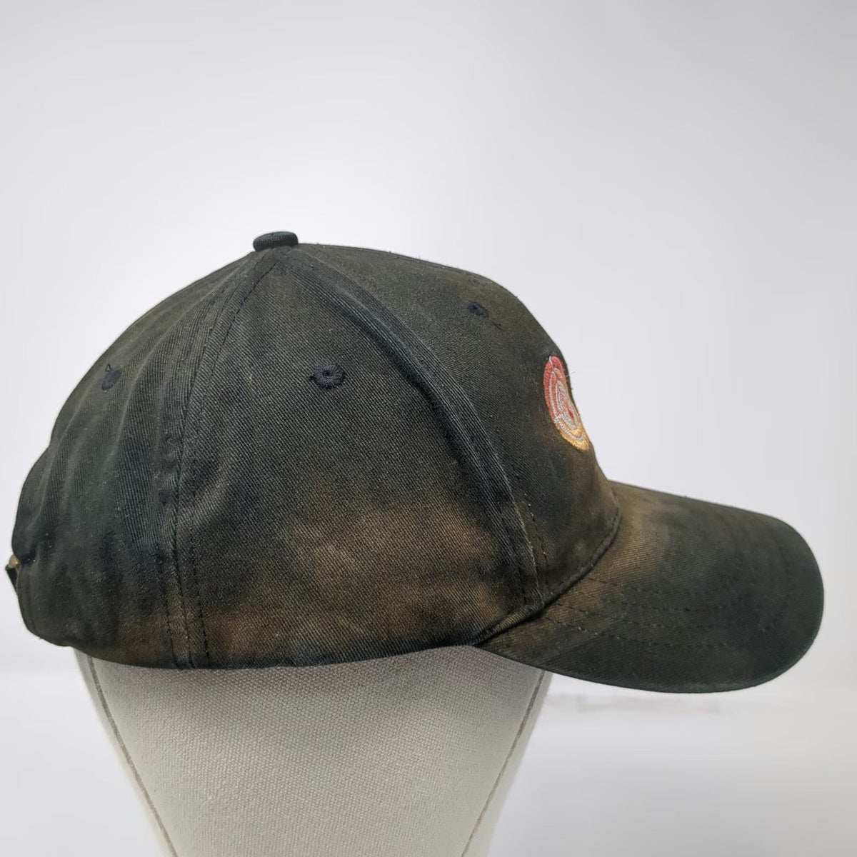 Black Baseball Cap One Size Accura Bullets Slideback Hat Target Logo Cotton