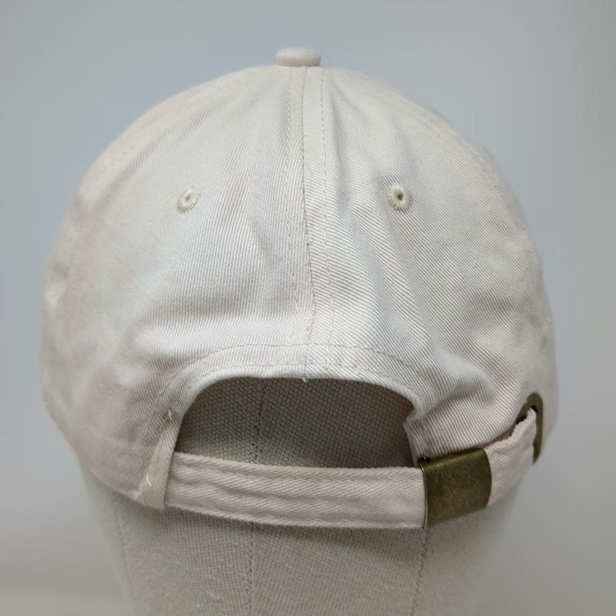 JSHealth 360 Baseball Cap Beige One Size Slideback Hat Embroidered Adjustable