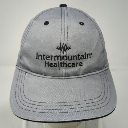 Quake City Caps Baseball Cap Gray One Size Intermountain Healthcare Cotton hat