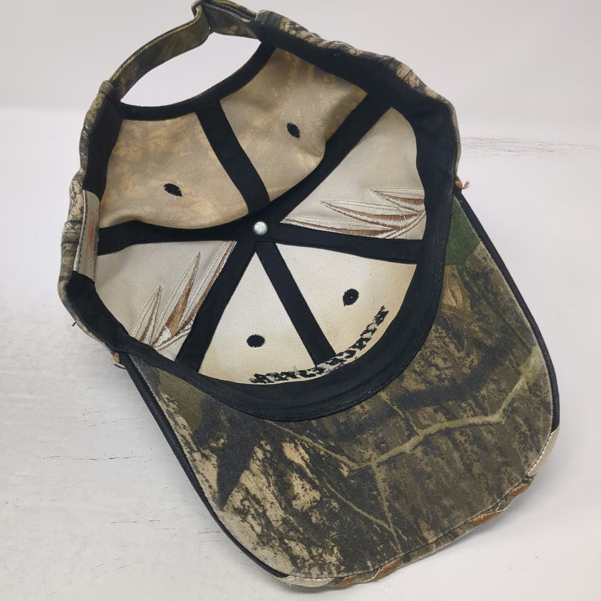 Signatures Winchester Baseball Cap Green Brown Black Camo One Size Hat Slideback
