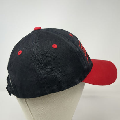 Otto Baseball Cap Black Red One Size Cotton Strapback Troop 44 Berlin CT Hat