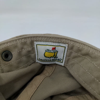 Masters 2006 Augusta GA Slideback Hat Tan One Size Embroidered American Needle
