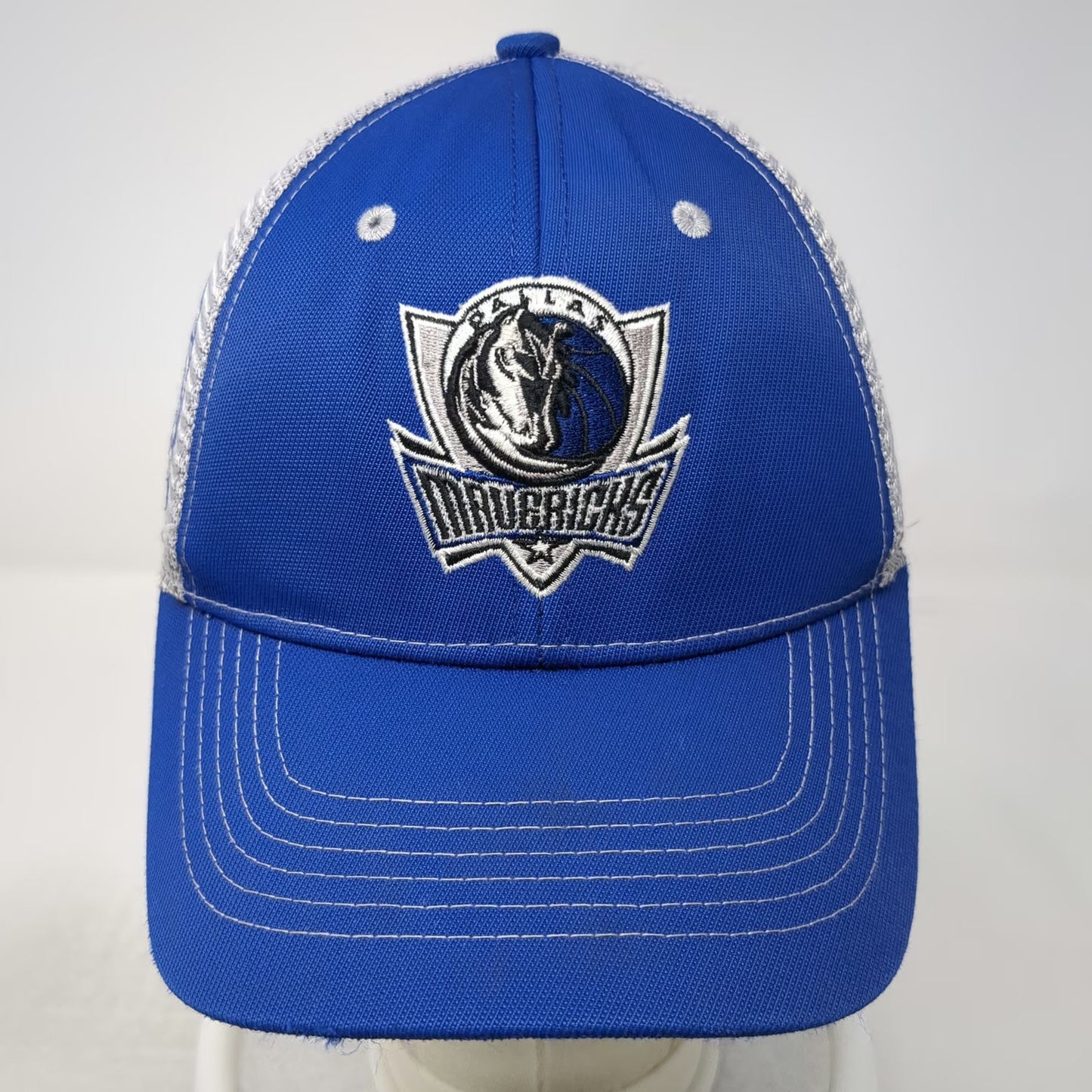 Dallas Mavericks NBA Fan Favorite Trucker Hat Blue One Size Mesh Back Snapback