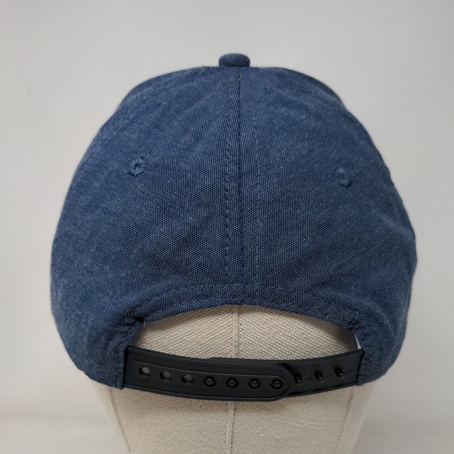 Boss Lady Snapback Hat Blue OSFM Adjustable Embroidered Vented Holes 6 Panel