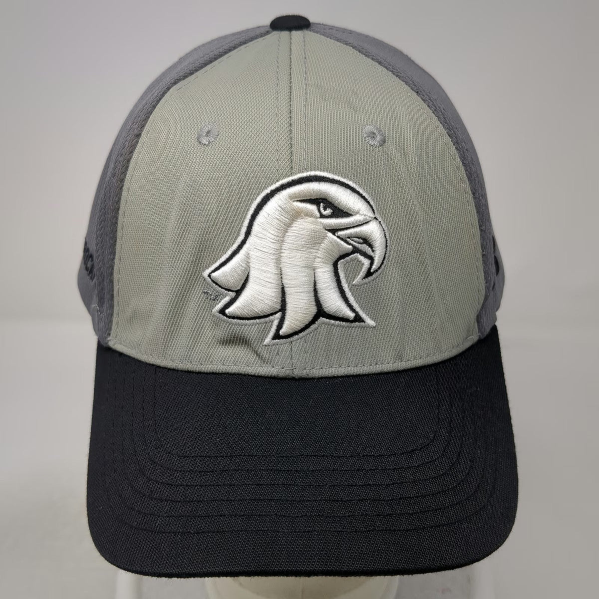 Russell Brockport Golden Eagles Baseball Cap Gray One Size Strapback Mesh Hat
