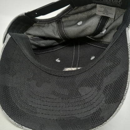 Imperial Snapback Hat Gray One Size TPC Las Vegas Golf Rope Camo Knit Polyester