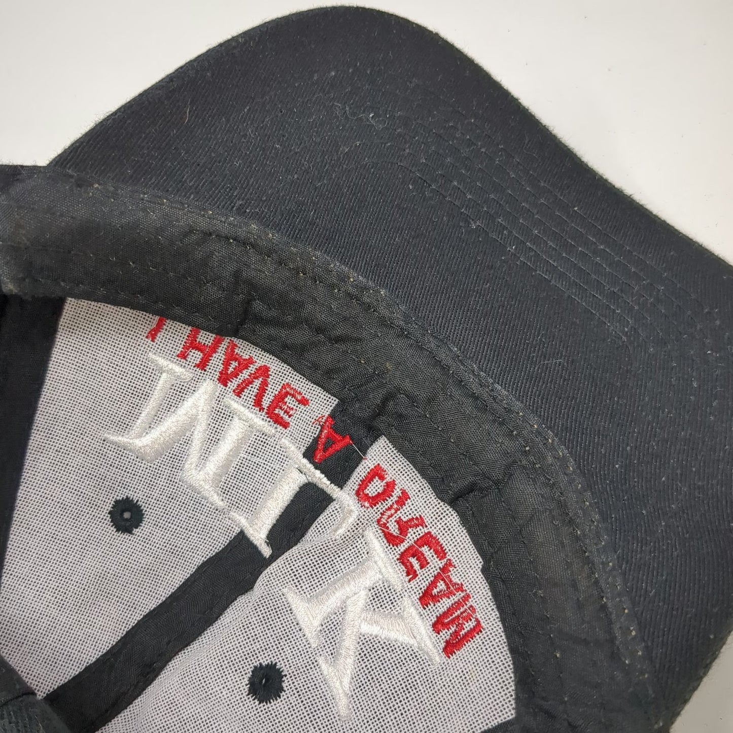 Baseball Cap Black One Size MLK I Have A Dream Embroidered Strapback Cotton Hat