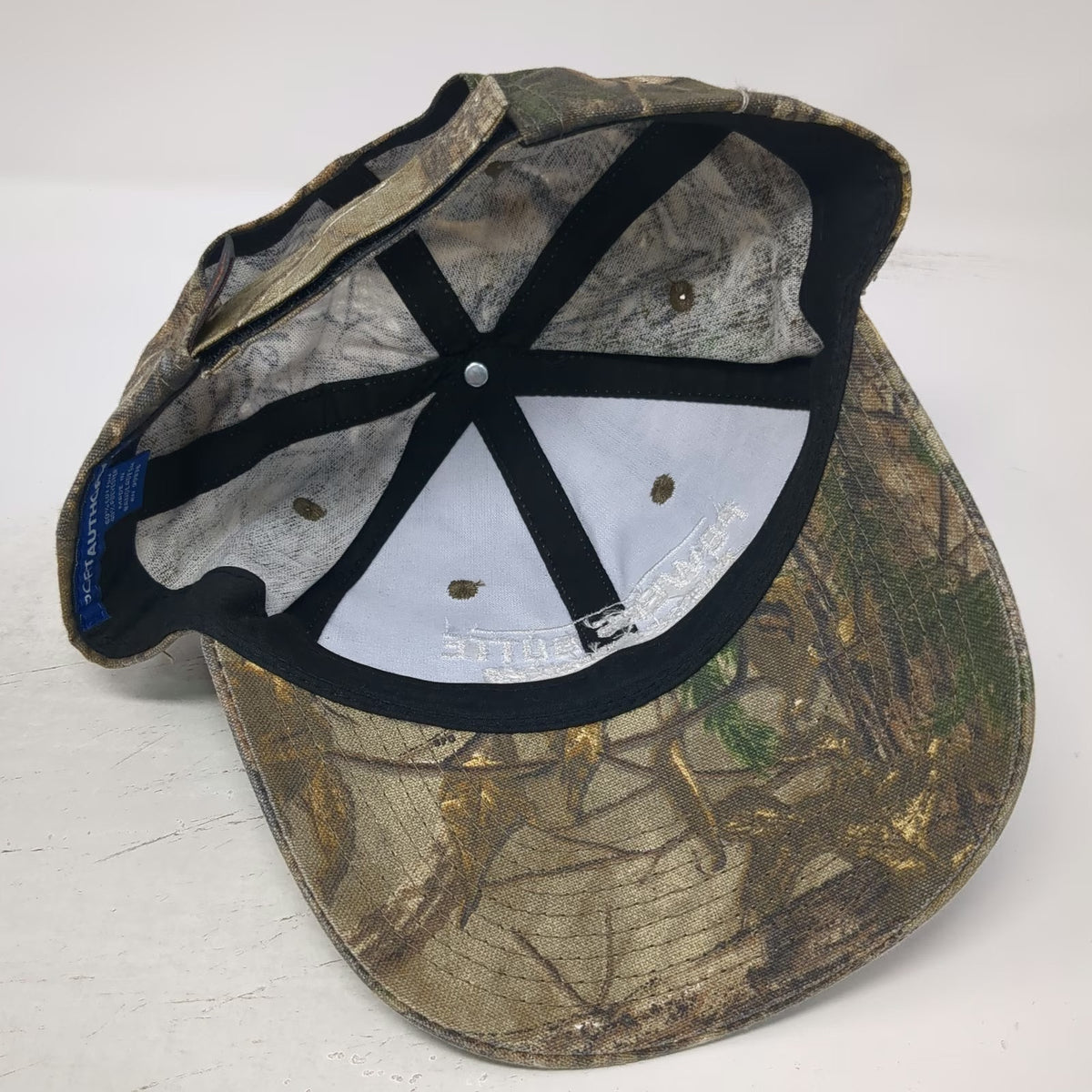 Port Authority Baseball Cap Green One Size Camo Powers Butte Energy Center Hat