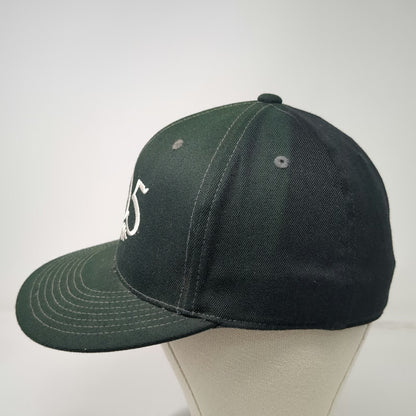 Firestone Walker 805 Baseball Cap Black 7 1/4 Fitted Hat Brewery Beer Logo White