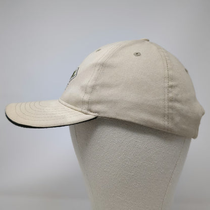 Surfware Baseball Cap Beige One Size Hawaii Palm Tree Embroidered Strapback Hat