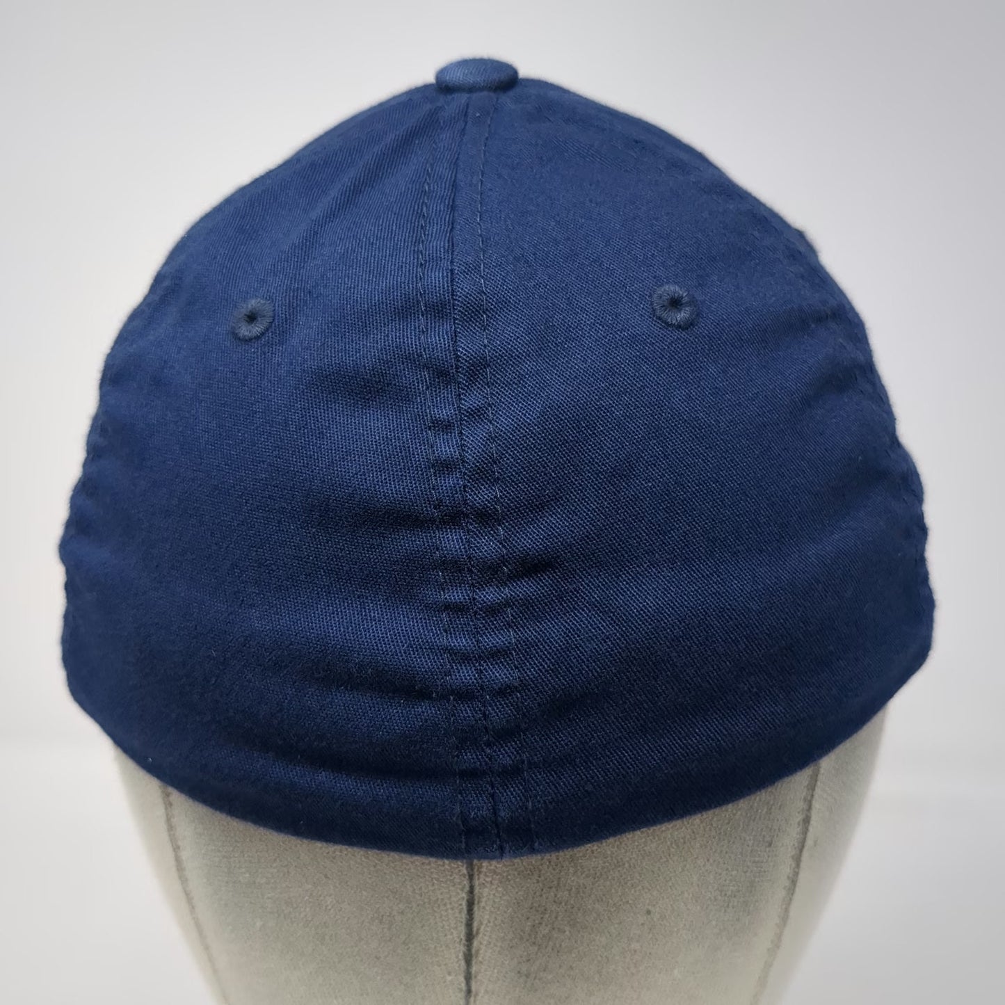 Port Authority Danbury Sports Dome Blue Baseball Cap M Flexfit Embroidered Hat
