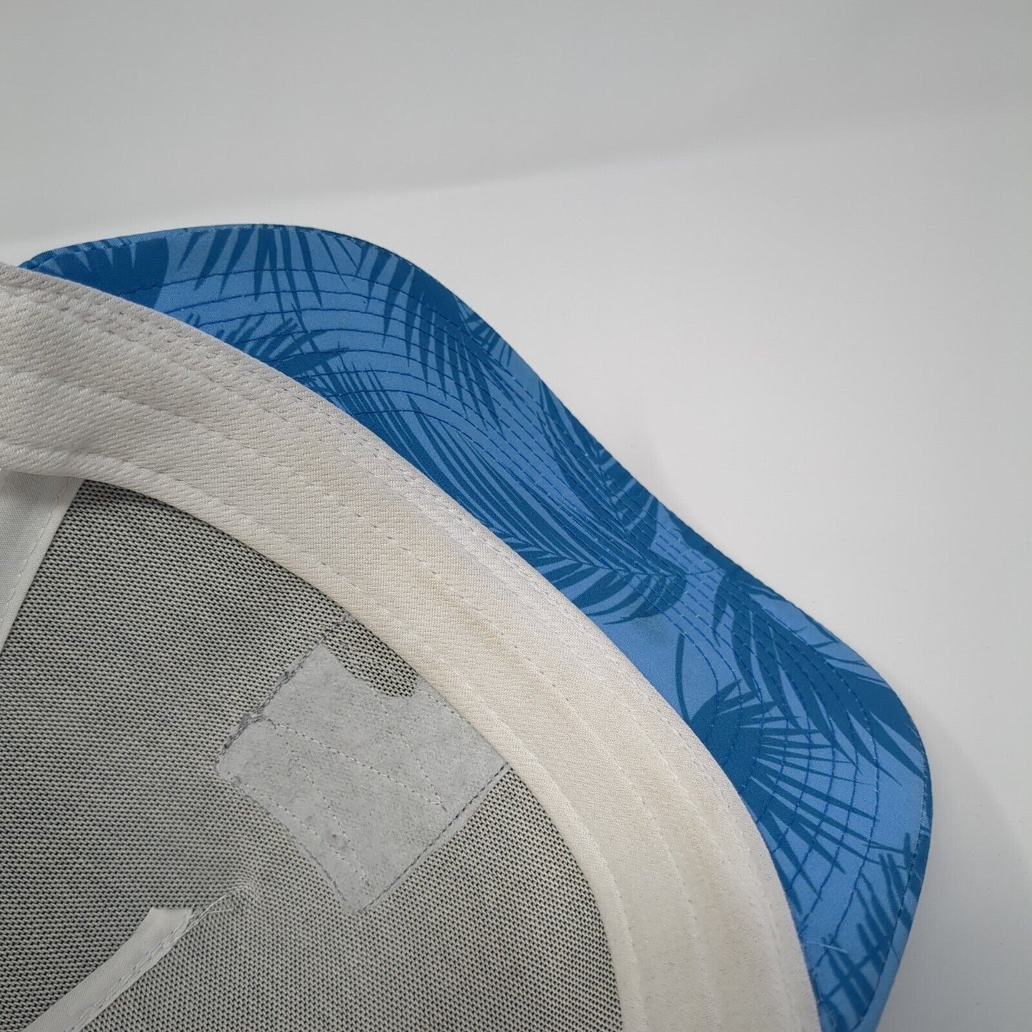 Jug Mountain Ranch Snapback Trucker Hat Blue One Size Mesh Back Pukka