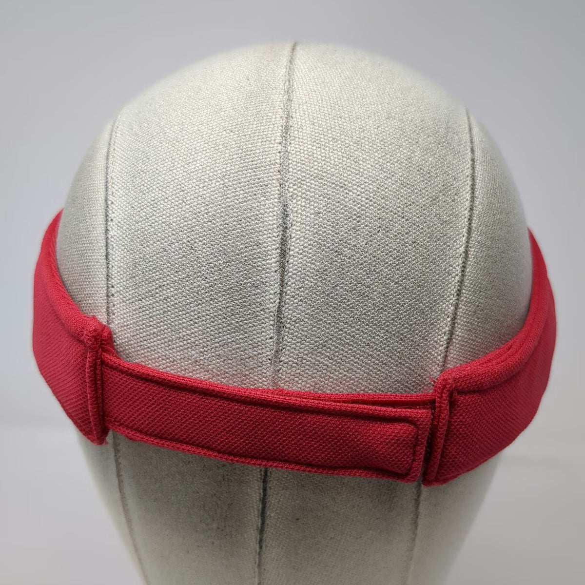 Chick-fil-A Visor Hat Red One Size Adjustable Strapback Logo Restaurant Uniform