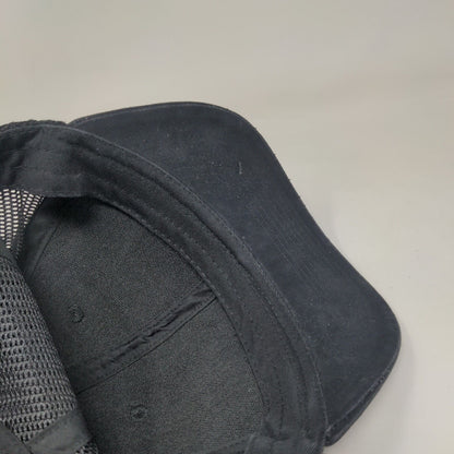 La Vonne Wiseman Memorial Snapback Trucker Hat Black One Size Mesh Back